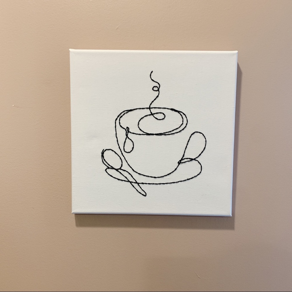 Brand new Handmade art gift sewing canvas